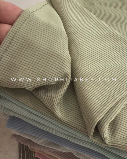 Bamboo Ribbed Jersey Hijabs