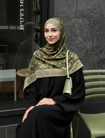 Olive - Pashmina Hijab