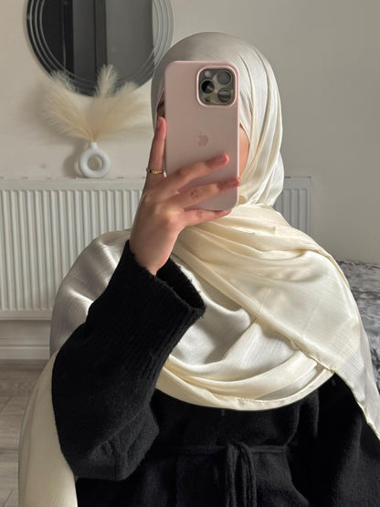 Malaysian Crepe Satin Hijabs