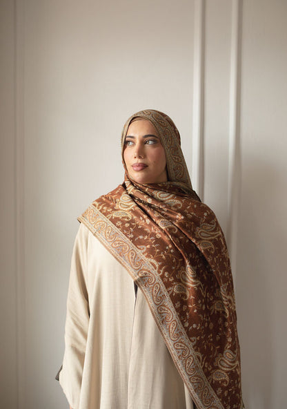 Chocolate Brown - Pashmina Hijab