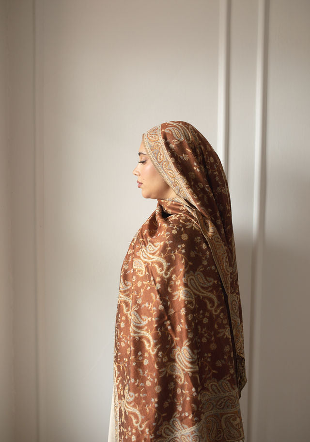 Chocolate Brown - Pashmina Hijab