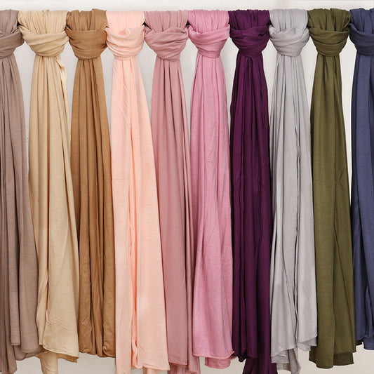 Korean Bamboo Jersey hijabs